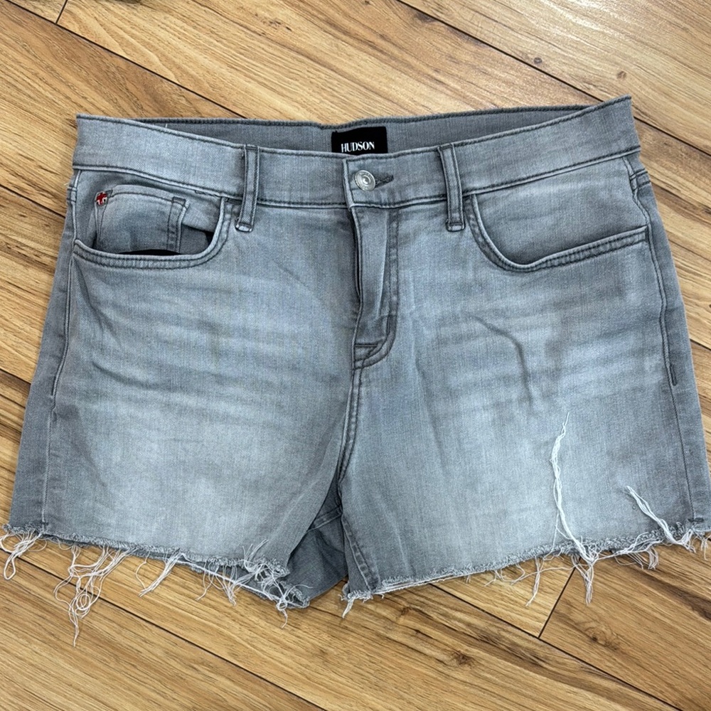 Hudson Gray Denim Shorts
